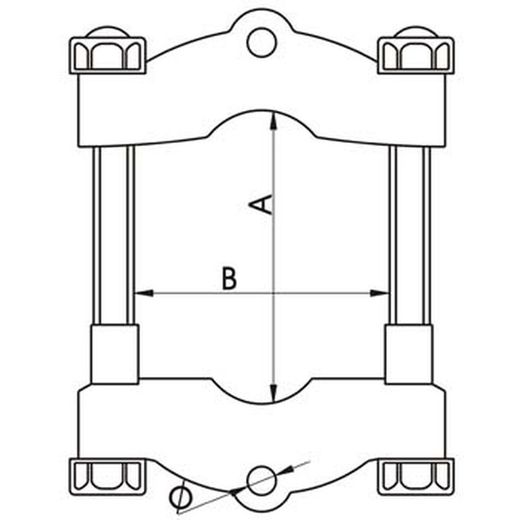 Extractor mecánico serie 1200