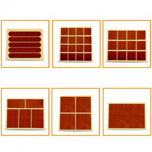 Fieltro adhesivo protector marrón ref. 3802770-3802771-3802772-3802773-3802774-3802775