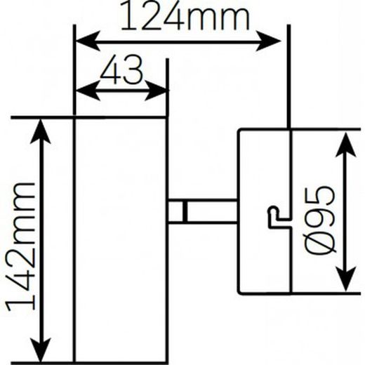 Foco techo simple ref. 000705200