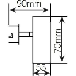 Foco techo simple ref. 001905355