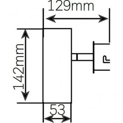 Foco techo triple circular ref. 000705202
