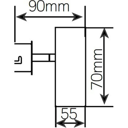 Foco techo triple circular ref. 001905362