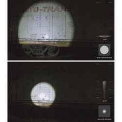 Lanterna de cabeça LED recarregável de 530 lúmens mod. FL75R-1