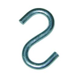 Crochet galvanisé en forme de "S"