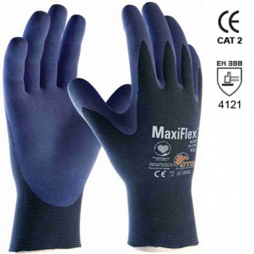 Gants en nylon avec revêtement en nitrile mod. Maxiflex® elite™ 34-274