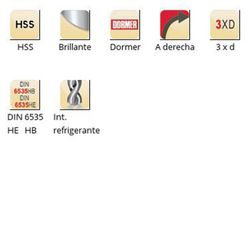 H853 - dormer hss brillante hydra int. Refrigerante cuerpo hydra 3 x d corta dormer