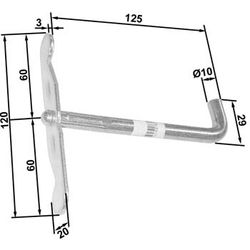 Hélice galvanisée pour stores