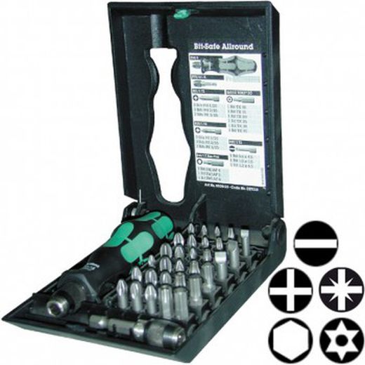 Bit-Set mit Zubehör (32-teilig) Ref. Kompakt 70