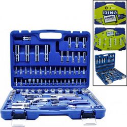 Conjunto de soquetes de encaixe quadrado de 1/2"-1/4" ref. 130-94-4 (94 peças)