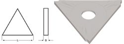 K300 - Lames de coupe Dormer HSS-E brillantes 0°