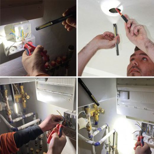 Lampe de poche stylo de travail 200 lumens 200 r réf. 03.5127