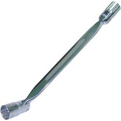 Clé à douille articulée à 2 voies