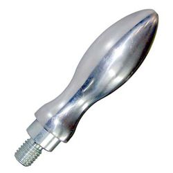 Poignée rotative en aluminium DIN-98 E avec goupille