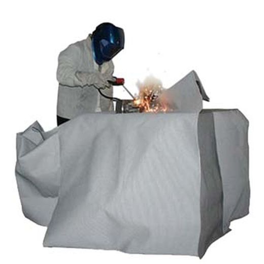 Manta ignífuga de protección para soldadura (600 ºc)