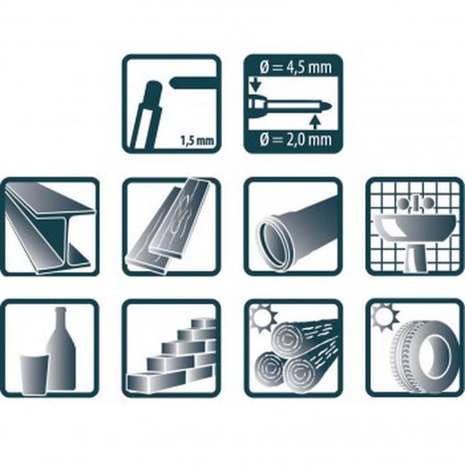 Marqueur à encre permanente pour trous profonds encre pica réf. 150