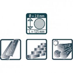 Mines (10 unités) pour marqueur Pica Dry avec dureté spéciale H pour marquage fin réf. 4050