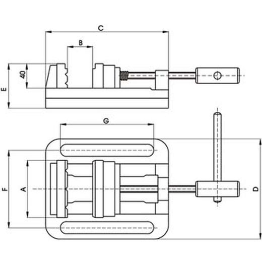 Pinces pour perceuses mod. Bsh