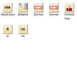 P613 - Lime rotative Dormer - arbre pointu