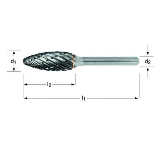 P615 - Dormer Rotationsfeile - Flamme
