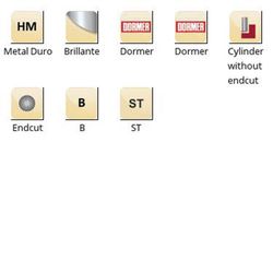 P703 - Lime rotative Dormer - cylindrique avec coupe frontale