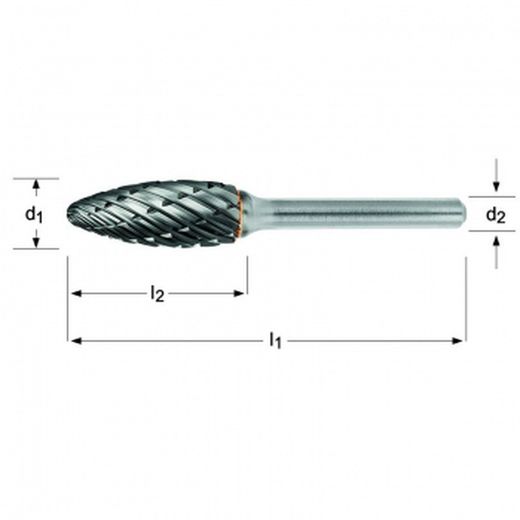 P715 - Dormer Rotationsfeile - Flamme