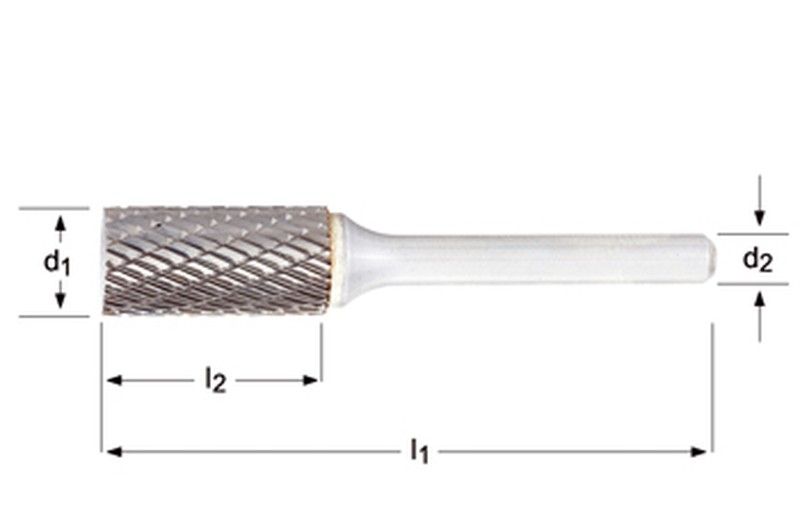 P801 - dormer   limas rotativas - cilíndrica sin corte frontal