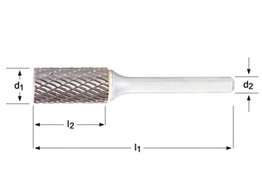 P801 - dormer   limas rotativas - cilíndrica sin corte frontal