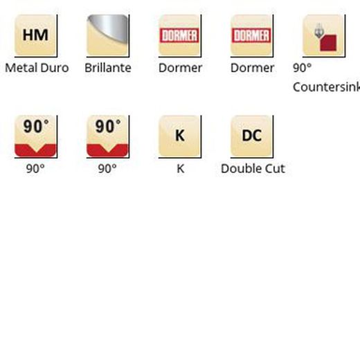 P819 - Lime rotative Dormer - conique 90°