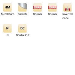 P825 - Lime rotative Dormer - conique inversée