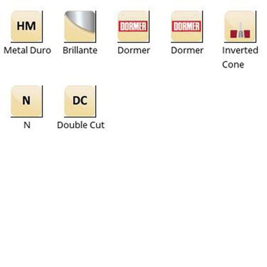 P825 - Lime rotative Dormer - conique inversée