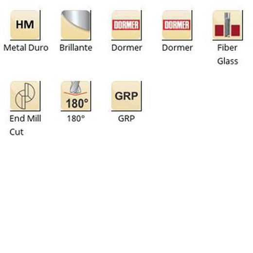 P844 - Diamant Dormer taillé avec guide - dents de devant à deux tailles