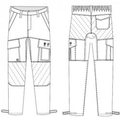 Pantalon 100% coton ignifuge epi cat iii mod. 04916