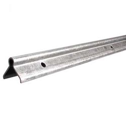 Profil inférieur de porte coulissante encastrée ronde