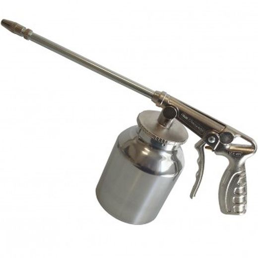 Ölpistole mit Aluminiumbehälter