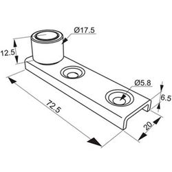 Pivot de guidage K.150-K.300