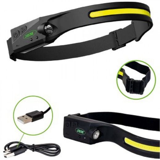 Luz frontal cob portátil de 350 lúmens 54004