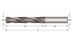 R458 - dormer metal duro tialn mp-x 140°  broca corta - mp-x 3xd corta din 6537 k