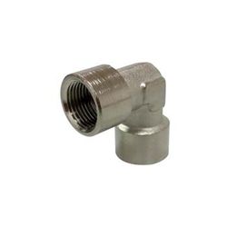 Raccord coudé avec filetage cylindrique h-h mod. L86