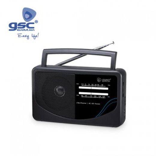 Rádio horizontal portátil ref. 2402597