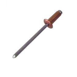 Rivet à tête bombée en cuivre/acier Gesipa.
