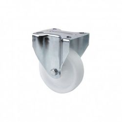 Rueda de poliamix con soporte fijo ref. Zv-ut