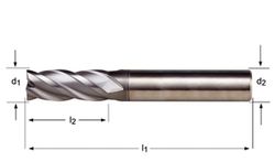 S814ha - dormer metal duro alcrona din 6535 ha shank fresas de acabado n din 6527 l din 6527 l