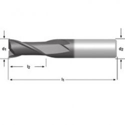 S822 - Fraises à queue HA en carbure Dormer Alcrona DIN 6535 Dormer