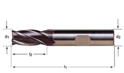 Fraises Dormer S944 en métal dur, tige HB, DIN 6535
