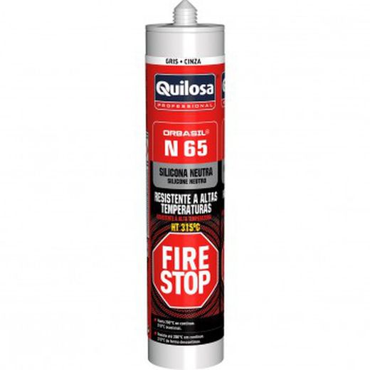 Sellador de silicona neutra para altas temperaturas n-65