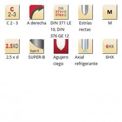 T201 - m Männer der Maschine Gerade Verzahnung, Innenkühlung