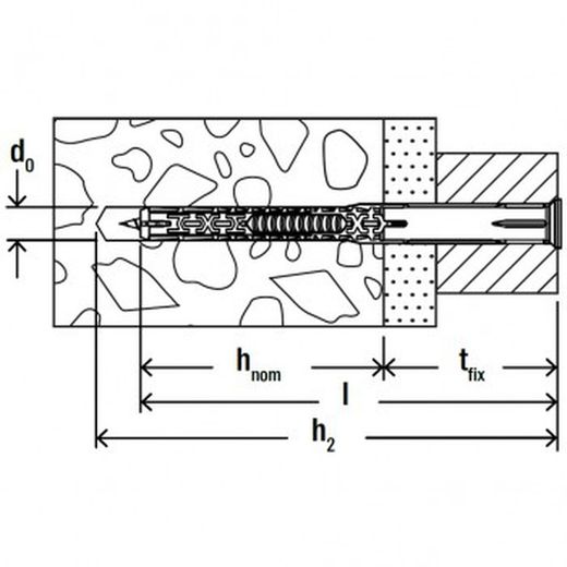 Bouchon universel pour cadres "duoxpand t"