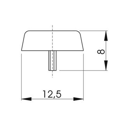 Bouchon enveloppant pour vis (sympa) réf. Bien-b