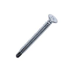 Vis DIN-7504 P à pointe perforante, tête fraisée, mortaise Philips, acier zingué.