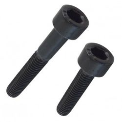 Vis DIN-912 à tête cylindrique et six pans creux, en acier (8.8) et filetage métrique.